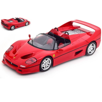 Kk scale 1995 ferrari f50 cabrio, red, scale:1/18, , medium