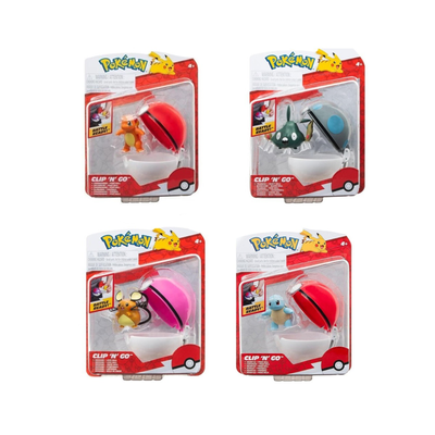 Jazwares pokemon figure clip 'n' go, , medium