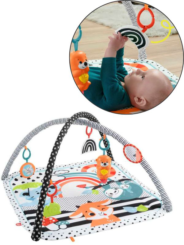 Product image: Fisher price 3 in 1 music glow & grown gym hbp41 0+, , medium-null