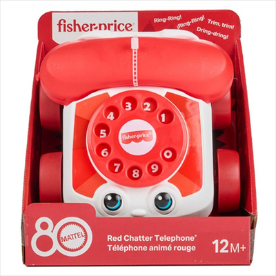 Fisher price - sliding phone 80 years mattel jgg97, , medium