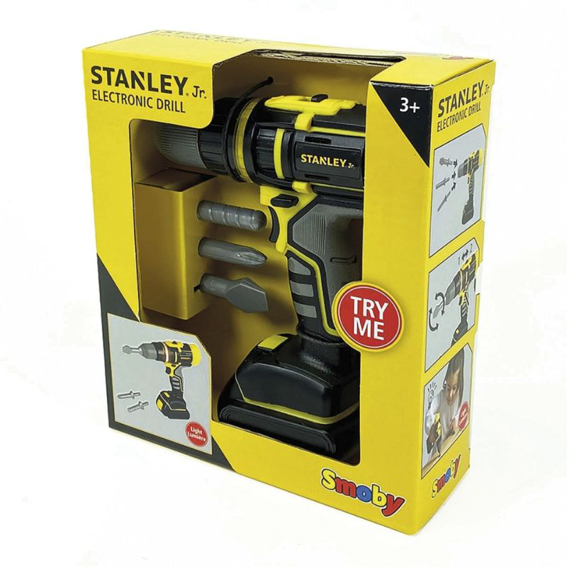Product image: Smoby stanley electronic drill 360122, , medium-null