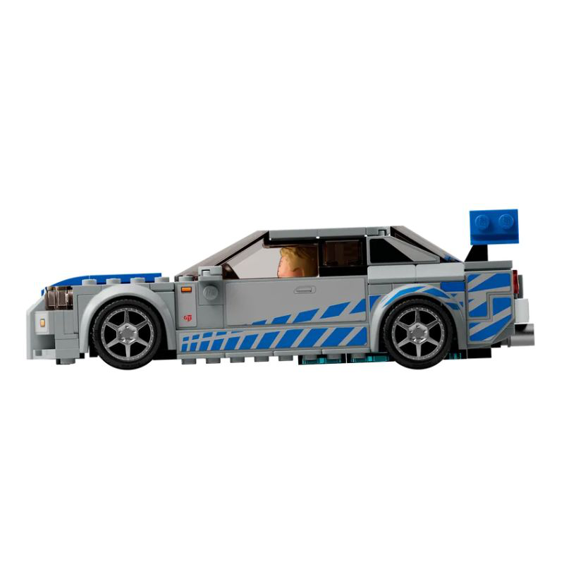 Lego 76917 speed champions - 2 fast 2 furious nissan skyline gt-r r34, , medium-null