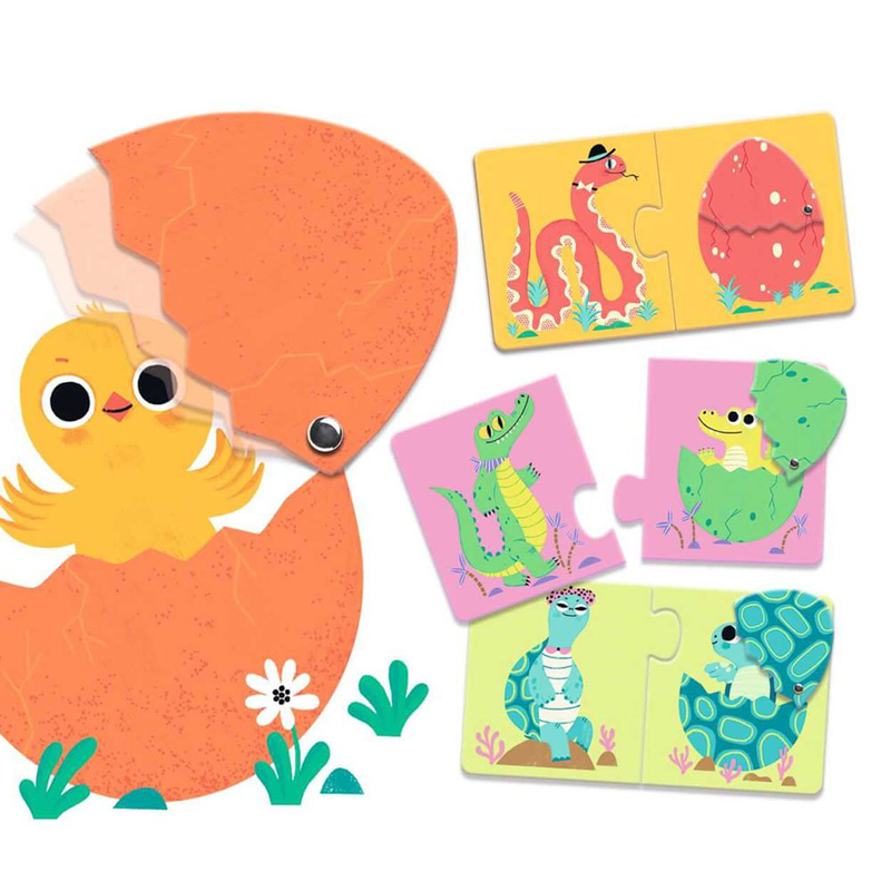 Funny eggs 2pcs puzzles, , medium image number null