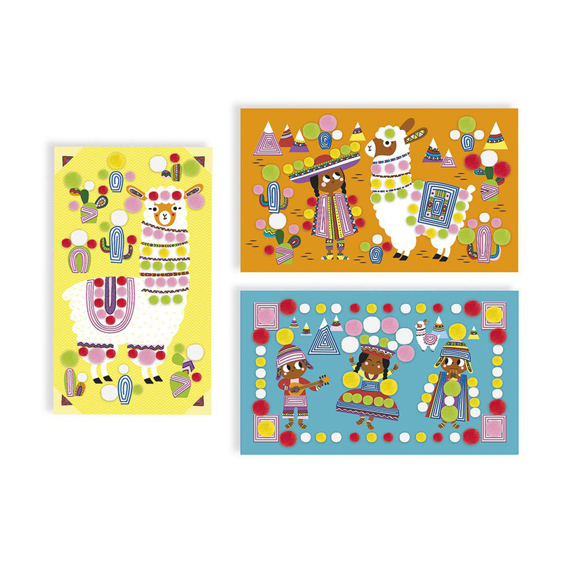 Llama pom poms, , medium image number null