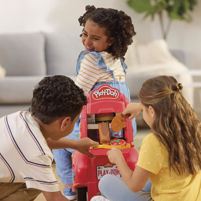 Play-doh pizza delivery scooter playset-null