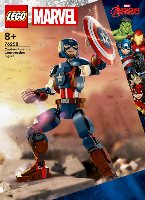 Lego marvel captain america construction figure 76258 for ages 8+ 310pcs, , medium-null