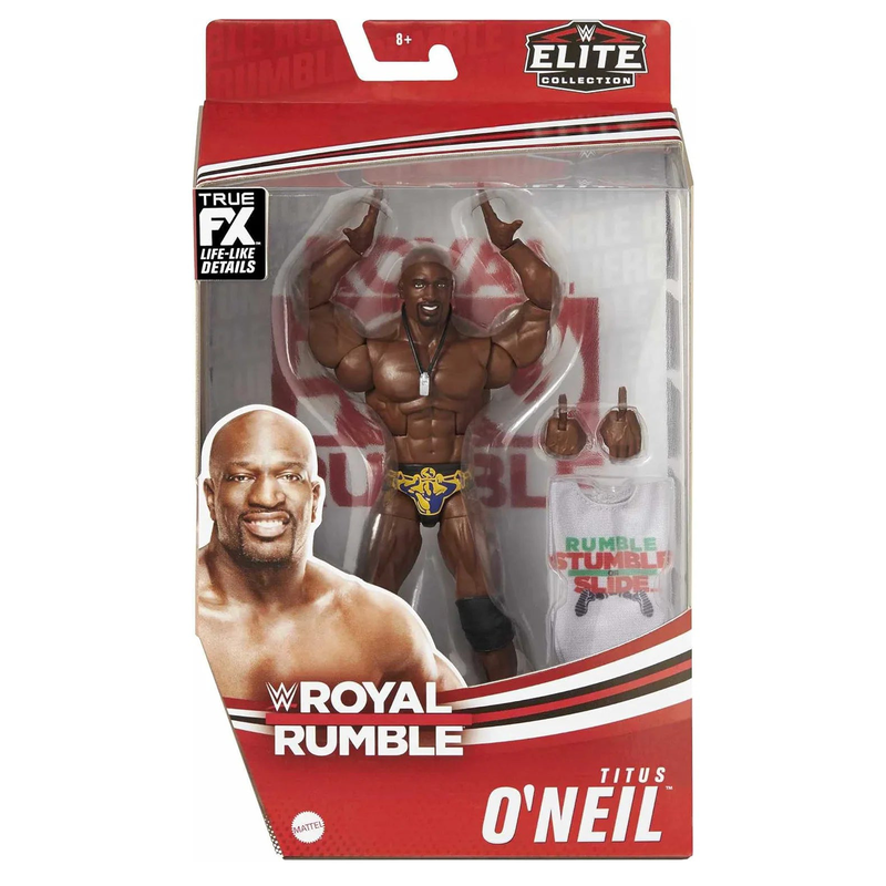 Wwe royal rumble elite collection action figure - titus oneil, , medium-null