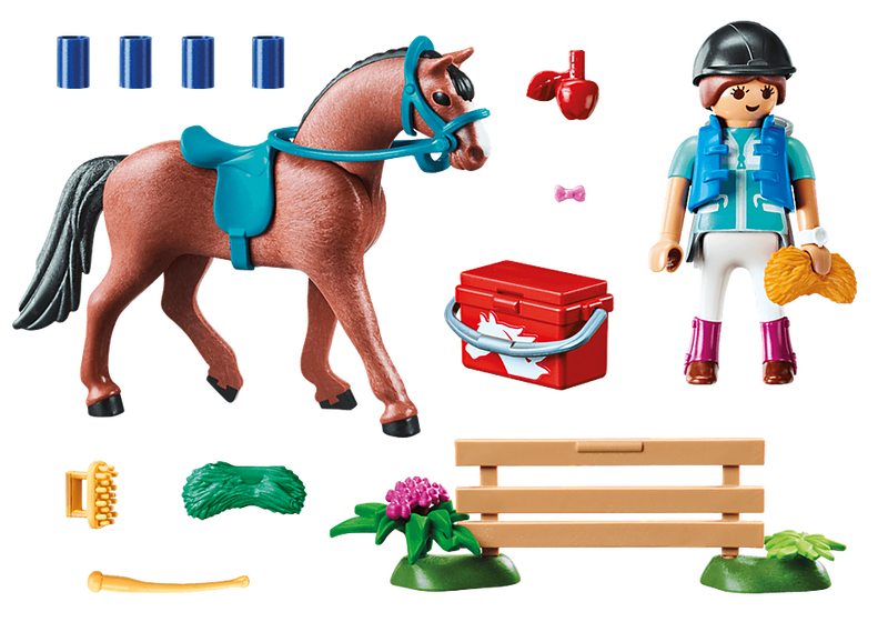 Playmobil 70294 horse farm gift set, , medium-null