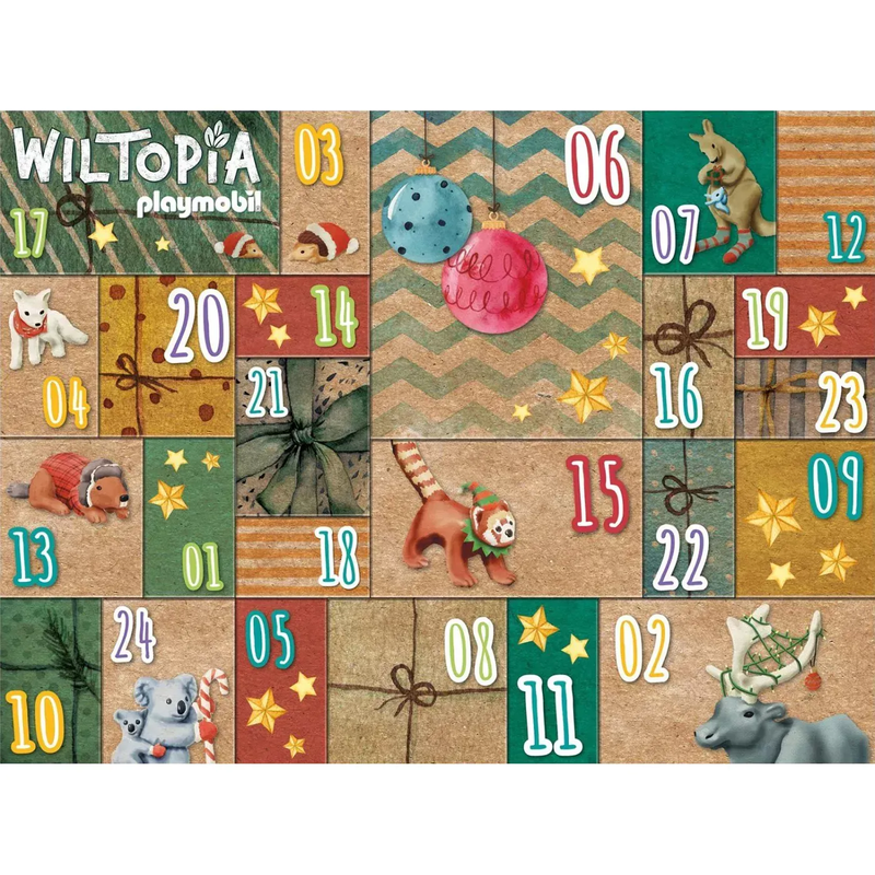 Playmobil 71006 wiltopia - diy christmas calendar exploring animal world, , medium image number null