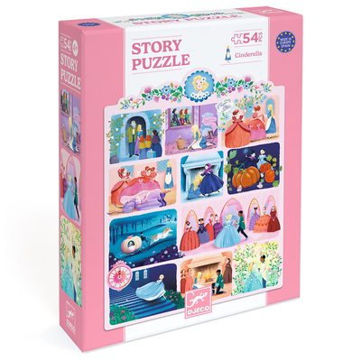 Story puzzle 54pcs - cinderella, , medium