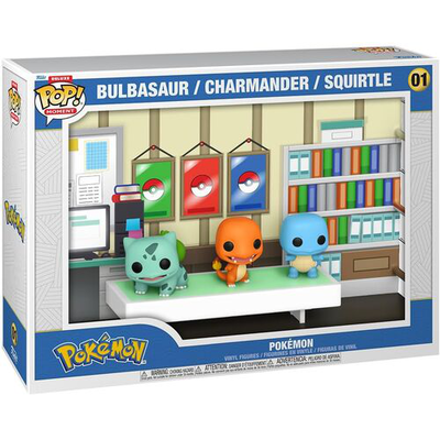 Pop funko! Moment deluxe: pokemon starters 1996 figure, , medium