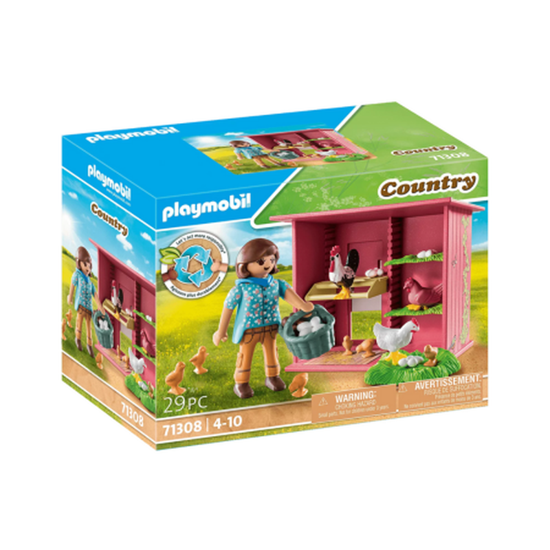 Playmobil country - hen house 4y+ (71308), , medium-null