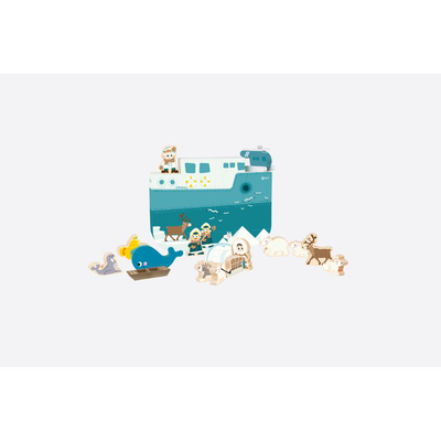 Classic world toys play and tell arctic trip, , medium