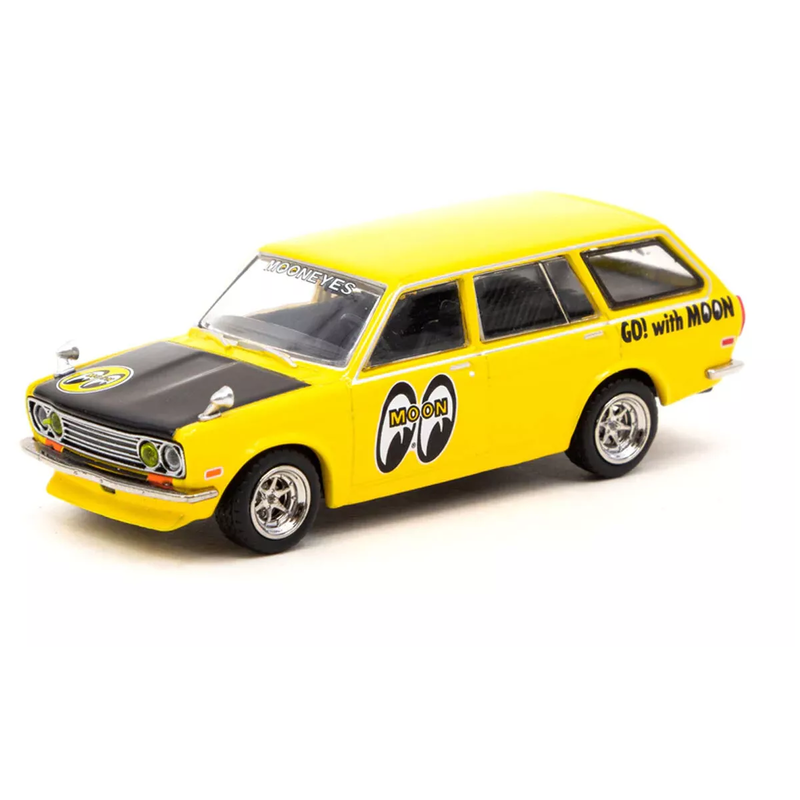 Product image: Tarmac works 1/64 datsun bluebird 510 wagon mooneyes | mijo special edition | global64, , medium-null