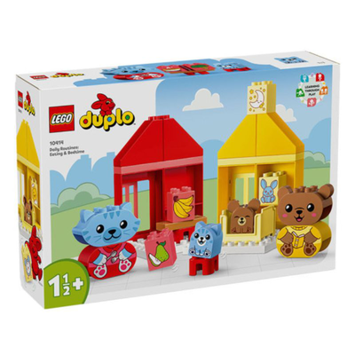 Lego 10414 duplo - daily routines: eating  bedtime, , medium