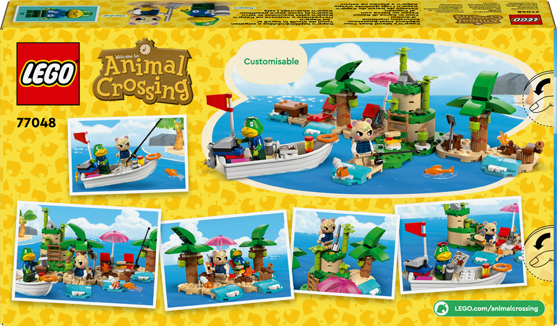 Lego animal crossing kapp'n's island boat tour 77048 for ages 6+ 233pcs, , medium-null