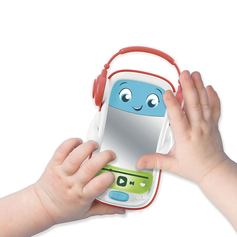 As baby clementoni educational baby toddler mini radio 63426 3m+ (1pc random selection of color), , medium image number null
