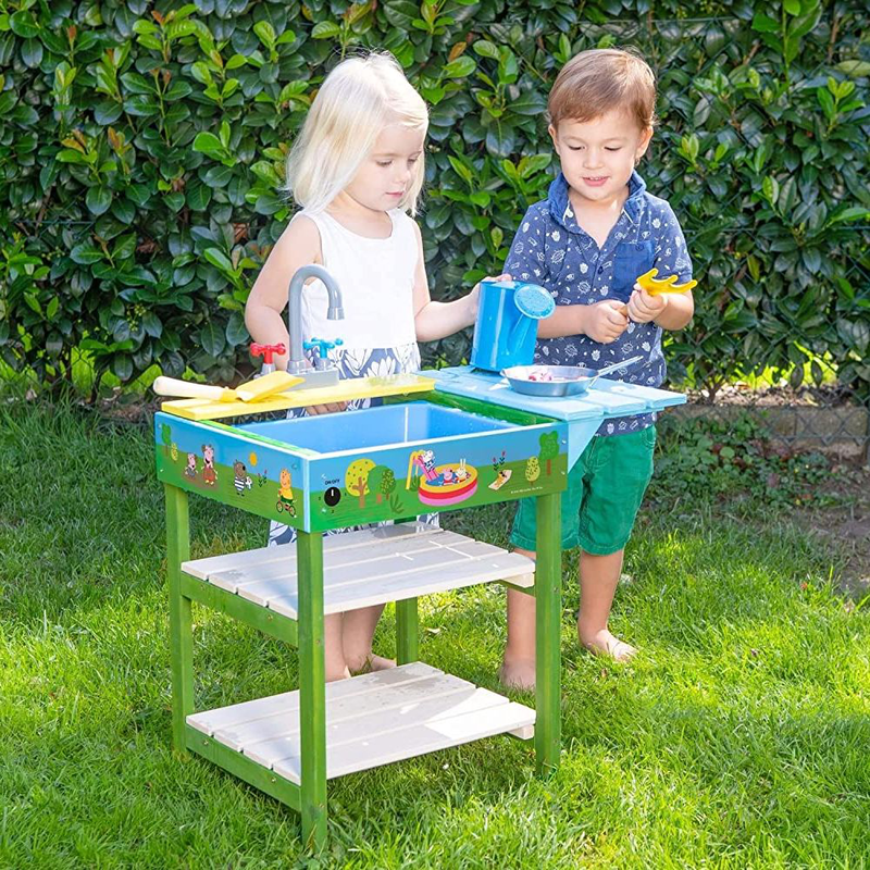 Product image: Peppa pig ξύλινη παιδική κουζινούλα, , medium-null