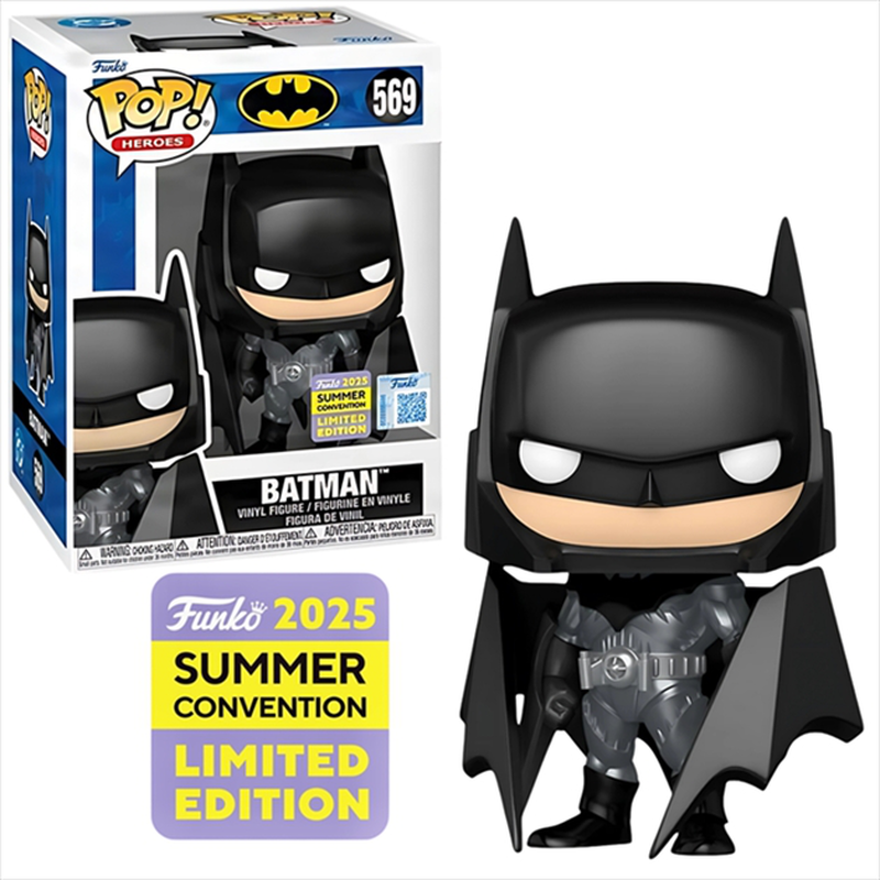 Funko pop! Heroes: dc thru the years kingdom come - batman sdcc 2025 convention special edition #569, , medium-null