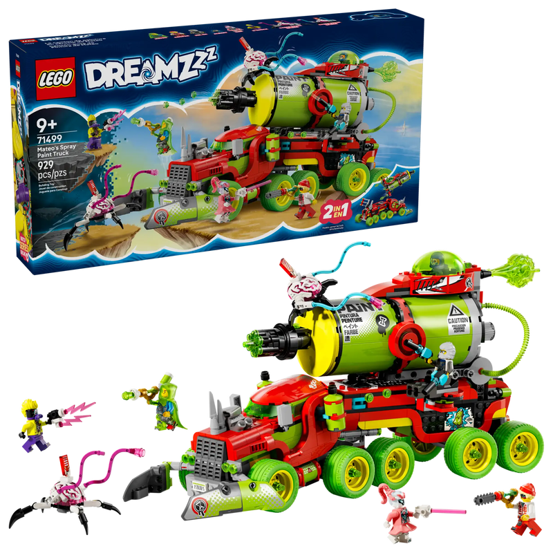 Lego dreamzzz™ 71499 mateo's spray paint truck, , medium-null