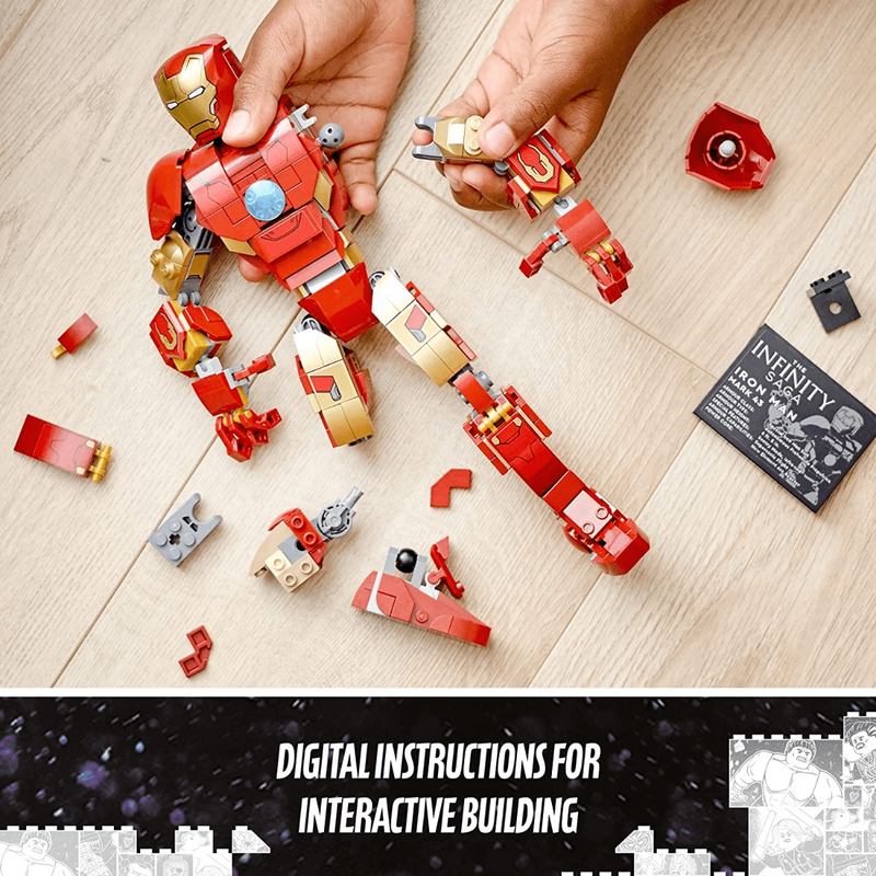 Product image: Lego marvel iron man figure, , medium-null