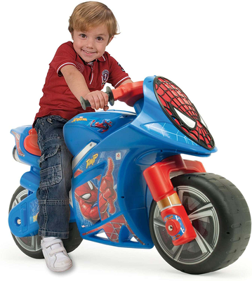 Injusa - wind spiderman xl ride-on motorcycle-19460, , medium