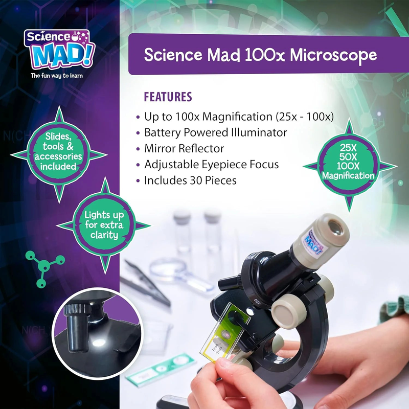 Product image: Science mad telescope & microscope combined set, , medium-null