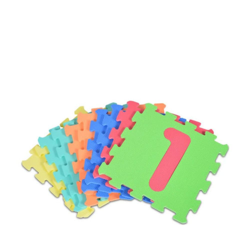 Product image: Εκπαιδευτικό παιδικό παζλ δαπέδου “numbers” με αριθμούς 10 τεμάχια 30x30cm, , medium-null