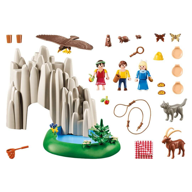 Playmobil 70254 heidi - crystal lake, , medium-null