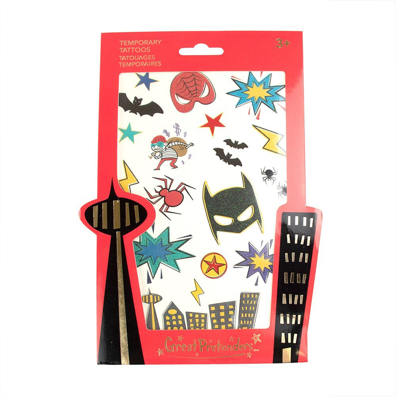 Superheroes tattoos, , medium-null