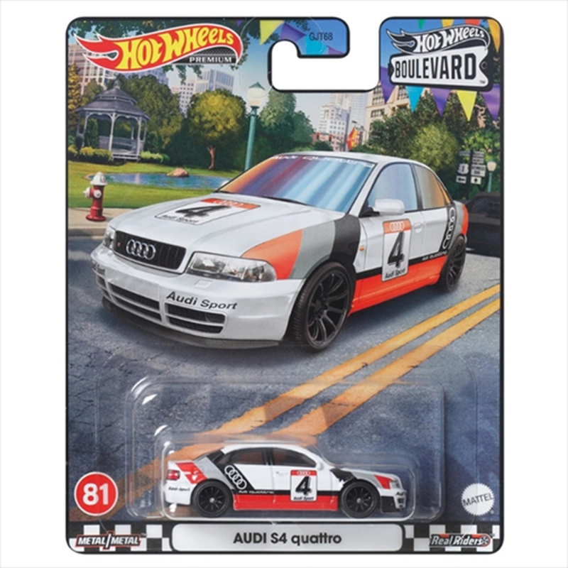 Mattel hot wheels premium: boulevard - audi s4 quattro hkf30, , medium image number null