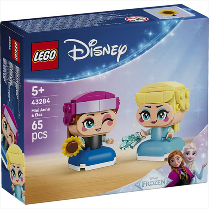 Lego 43284 disney - mini anna  elsa, , medium-null