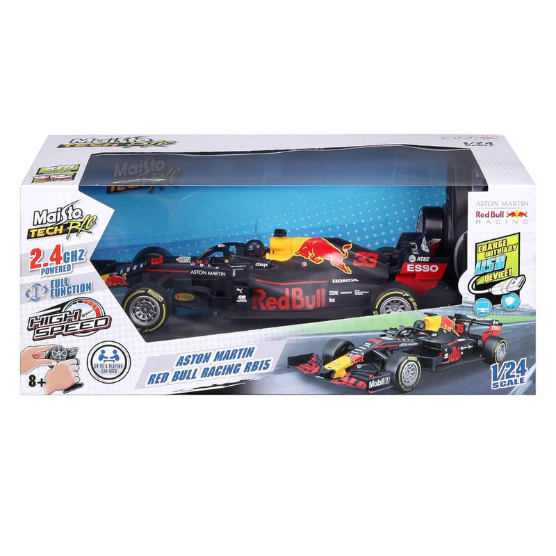 Product image: Maisto m82351 tech r/c aston martin red bull rb15 1:24 – απόλυτη αγωνιστική εμπειρία με τηλεχειριστήριο 2,4 GHz, , medium-null
