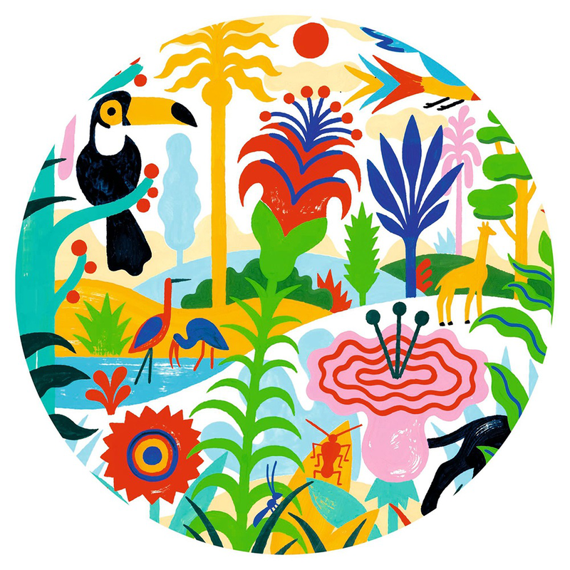 Djeco toys and games puzzles - puzzles gallery jungle, , medium image number null