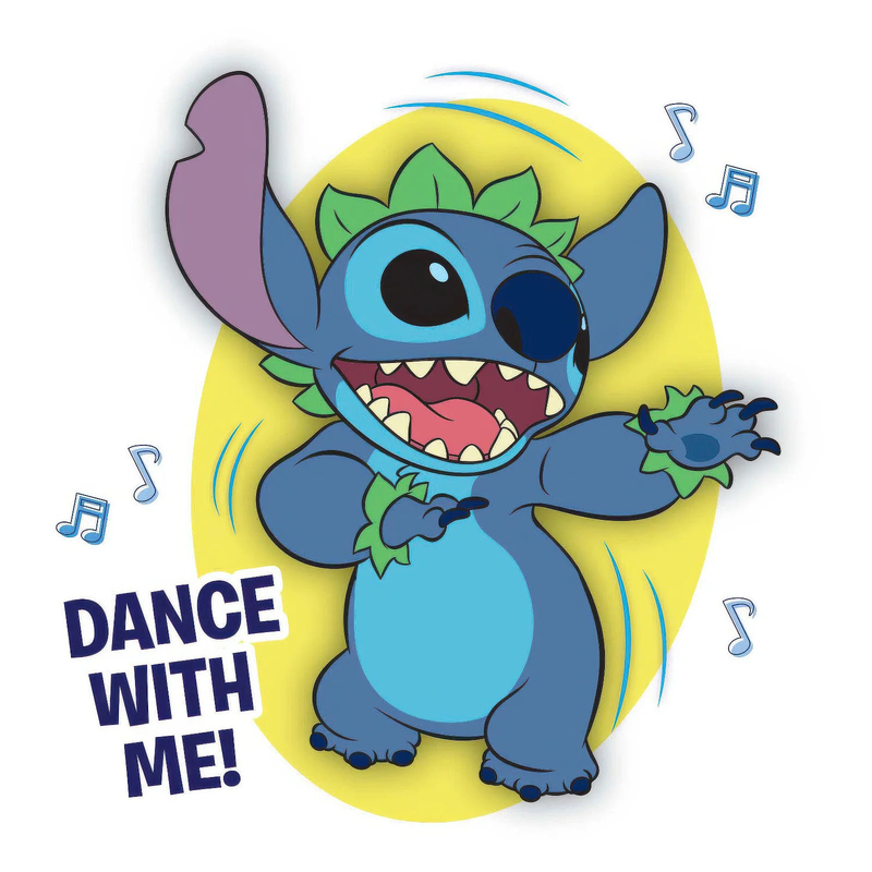 Stitch dance and sing cuddly interactive plush, , medium-null