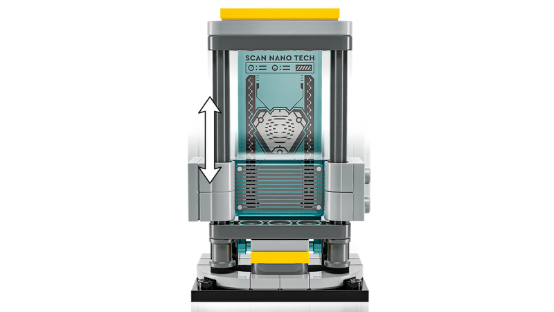 Lego 76315 super heroes marvel - iron man's laboratory: hall of armor, , medium-null