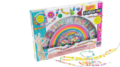 Nice 87006 κοσμήματα girabrilla rainbow σετ κατασκευων με χάντρες για παιδιά 6+ ετών, , medium