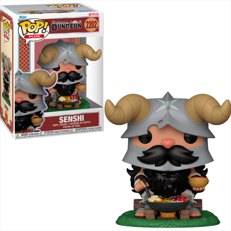 Funko pop! Plus: delicious in dungeon - senshi #2202 vinyl figure, , medium-null