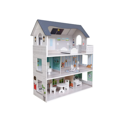 Freeon wooden toy house grey, , medium