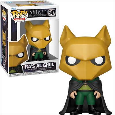 Funko pop! Heroes: batman the animated series - ras al ghul #547 vinyl figure, , medium