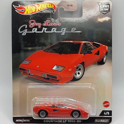 Hotwheels | real riders | jay leno's garage | lamborghini countach lp 5000 qv, , medium
