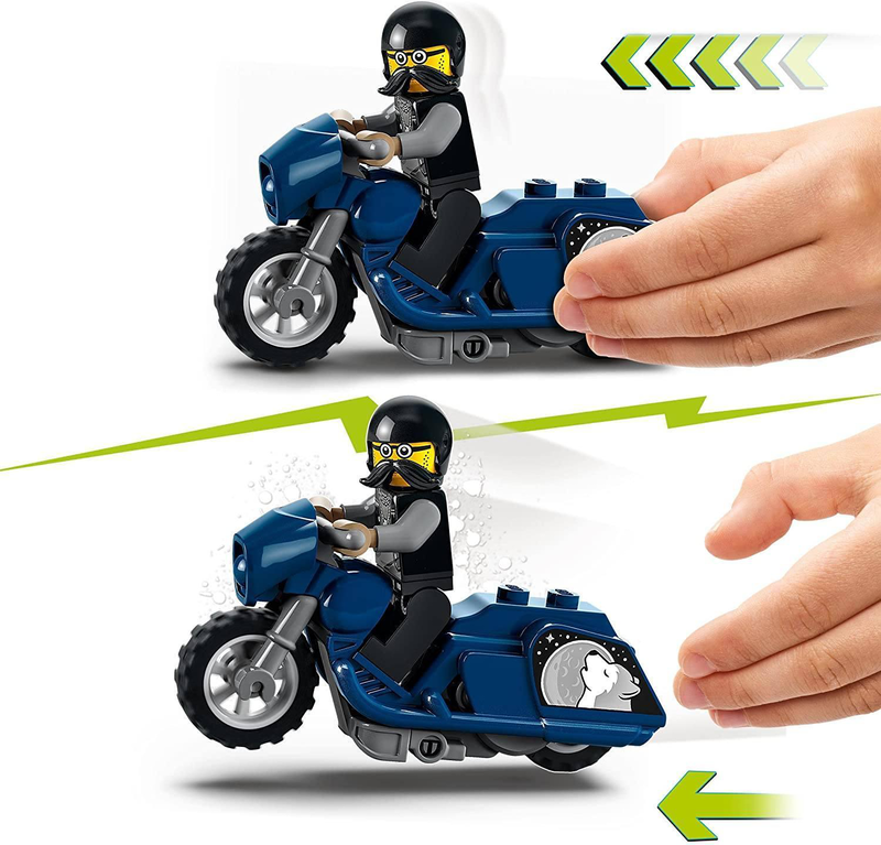 Product image: Lego city 60331 touring stunt bike toy motorbike, , medium-null
