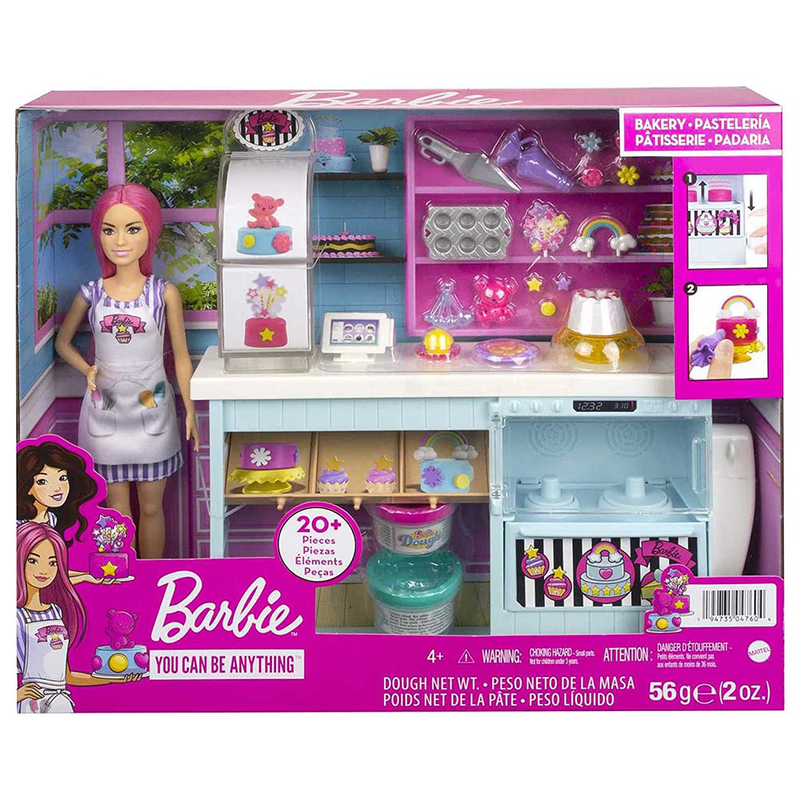 Neo barbie bakery playset, , medium-null