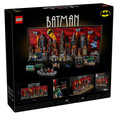 Lego art 76271 batman the animated series gotham city, , medium