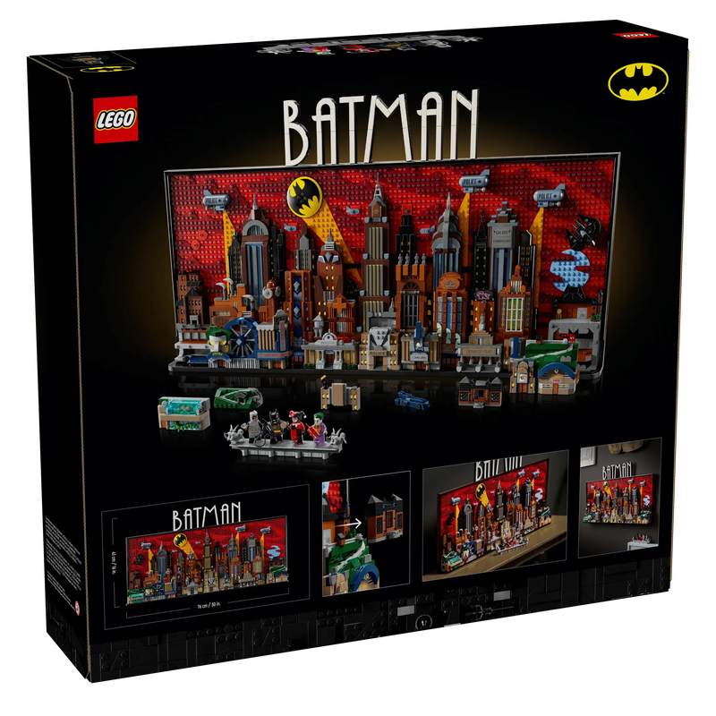 Product image: Lego art 76271 batman the animated series gotham city, , medium-null