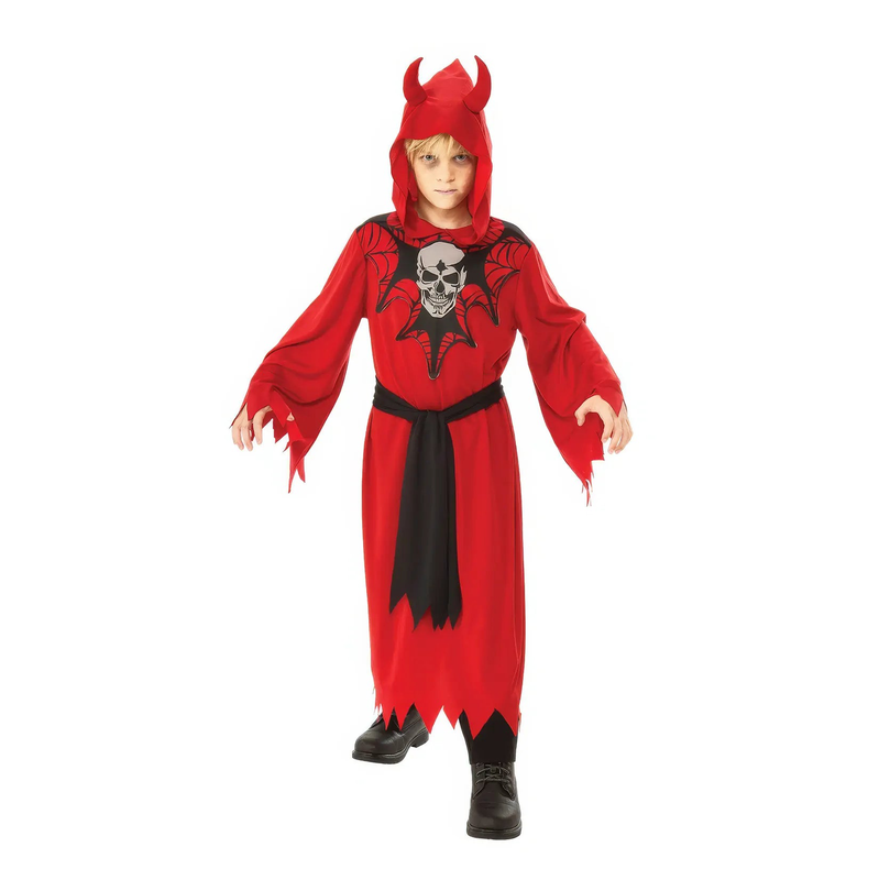 Devil skeleton halloween costume-null