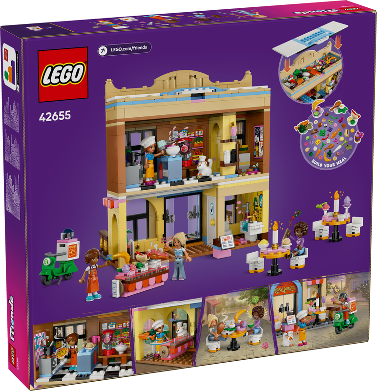 Lego restaurant and cooking school 42655 for ages 8+ 896pcs, , medium-null