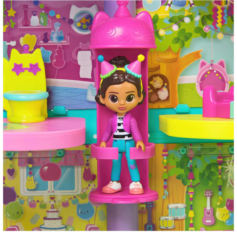 Gabby's dollhouse gabby's purrfect dollhouse playset, , medium-null
