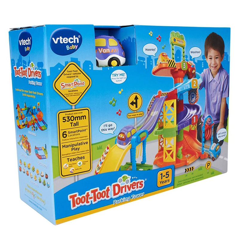 Vtech baby toot-toot drivers parking tower, , medium-null