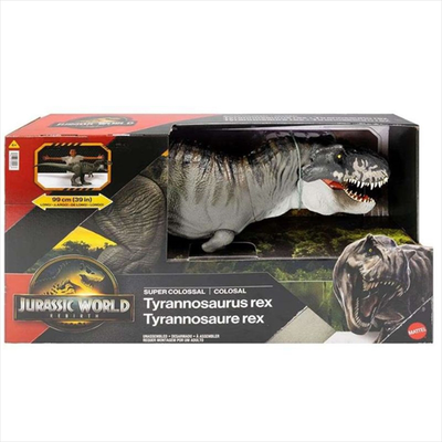 Jurassic world rebirth - super colossal t-rex jgb52, , medium